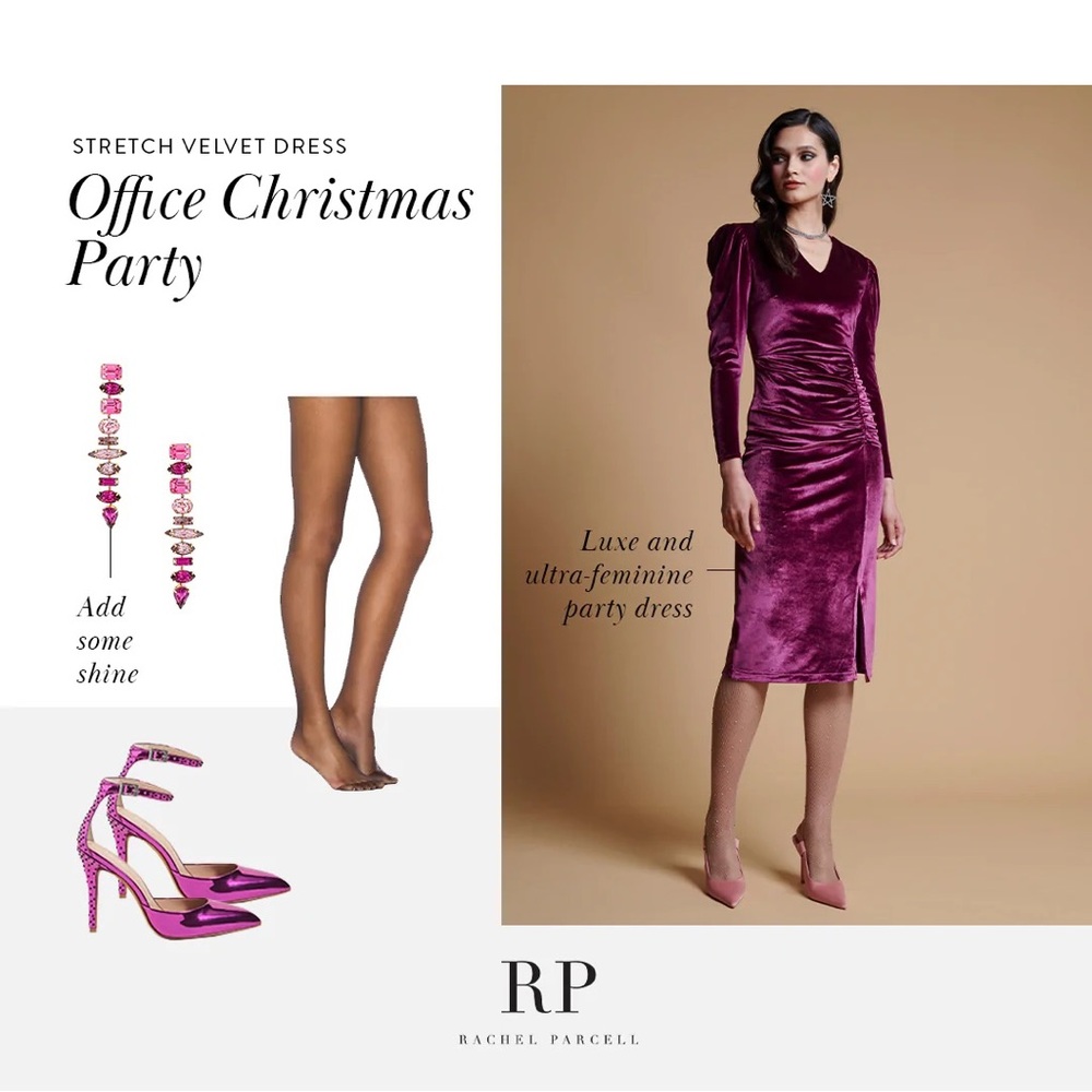 Rachel Parcell Velvet Dress NWT
